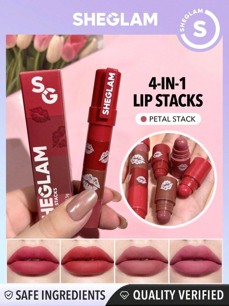 Sheglam Mega Lip Stacks 4in1
