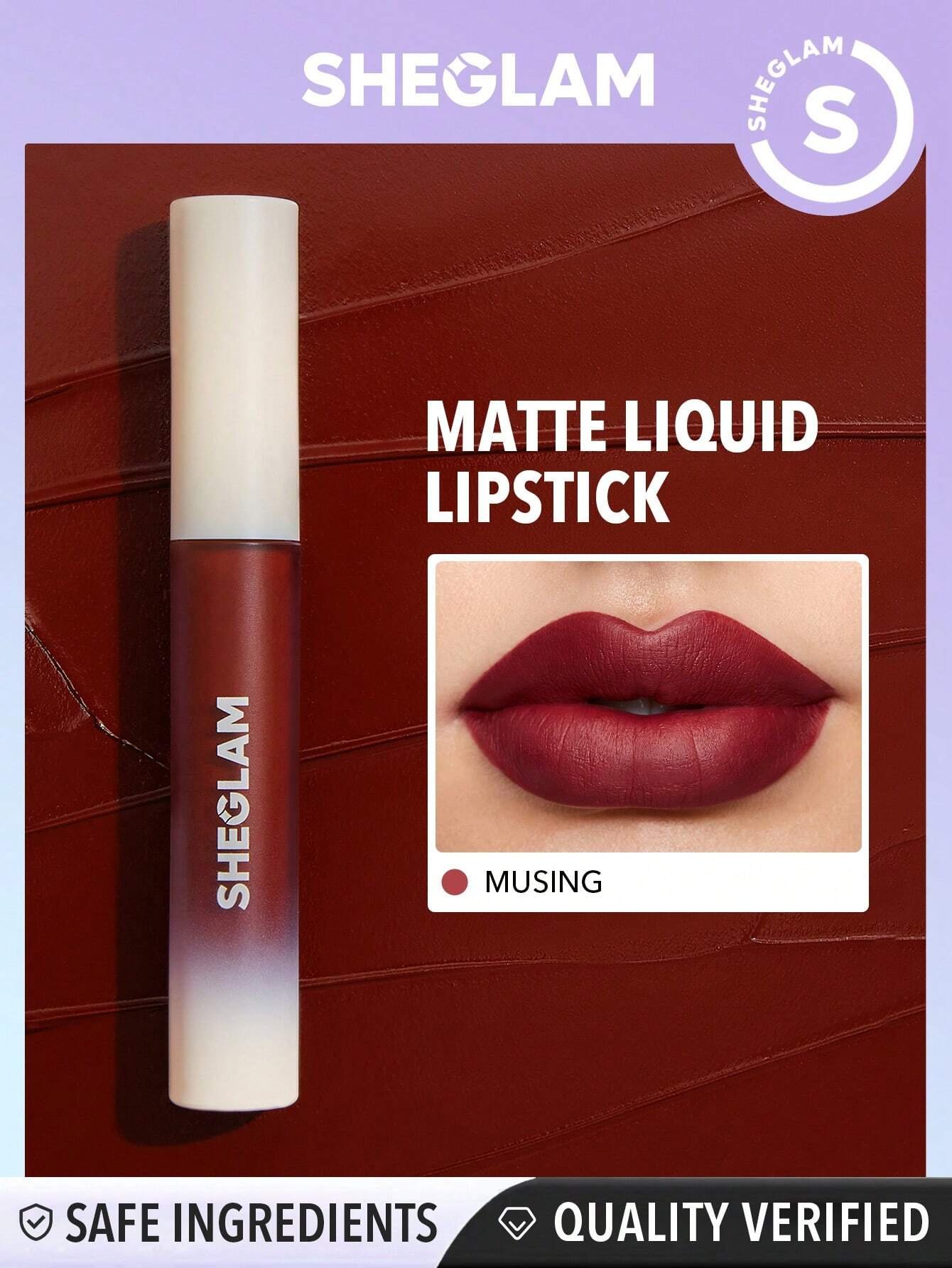 SHEGLAM Matte Allure Liquid Lipstick - الصورة 19
