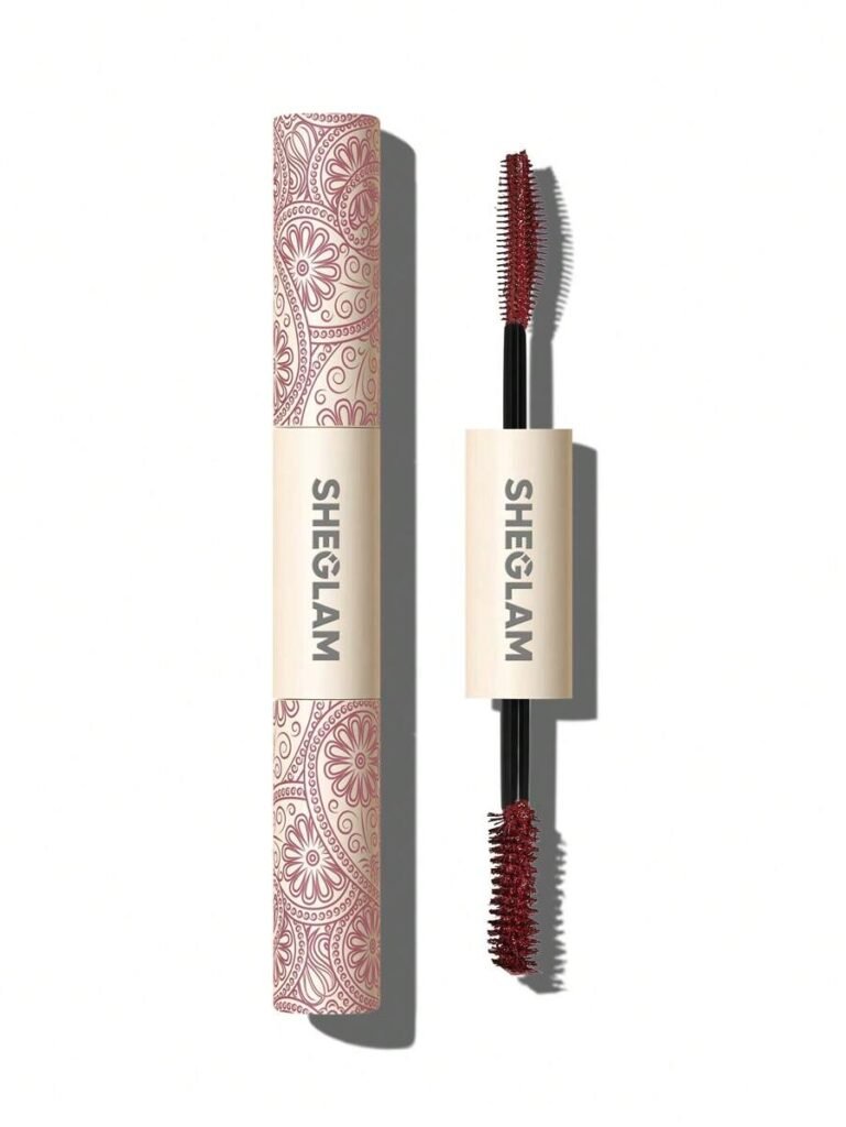 Sheglam All-In-One Volume and Length Mascara-waterproof brugundy