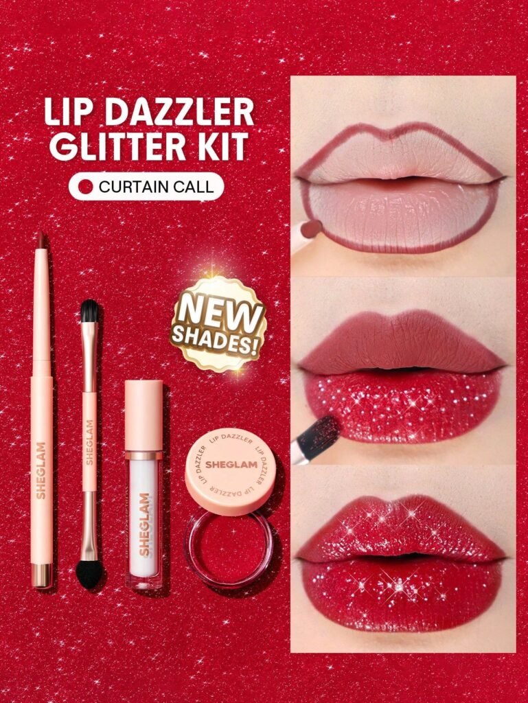 Sheglam Lip Dazzler Glitter Lip Kit