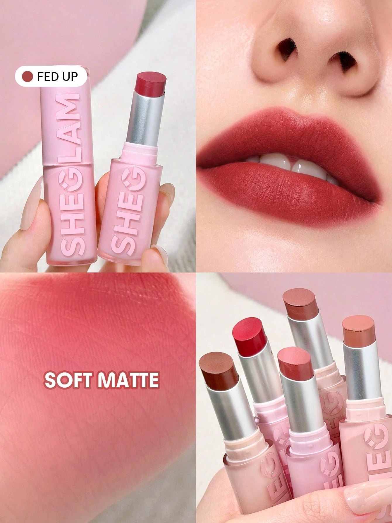 sheglam veil cushion lightweight lipstick - الصورة 6
