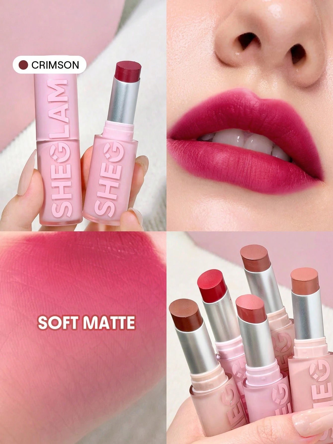 sheglam veil cushion lightweight lipstick - الصورة 7