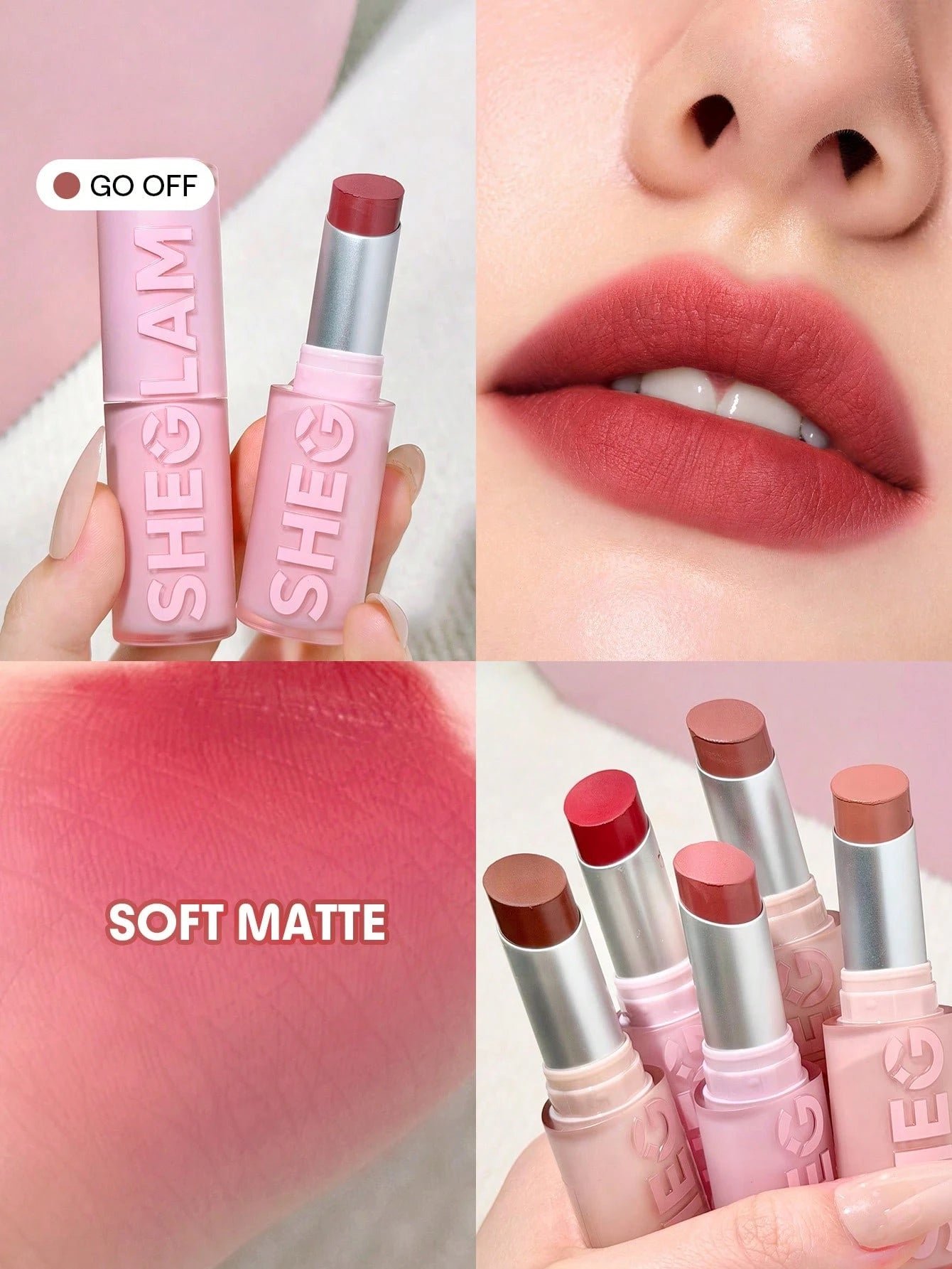 sheglam veil cushion lightweight lipstick - الصورة 11