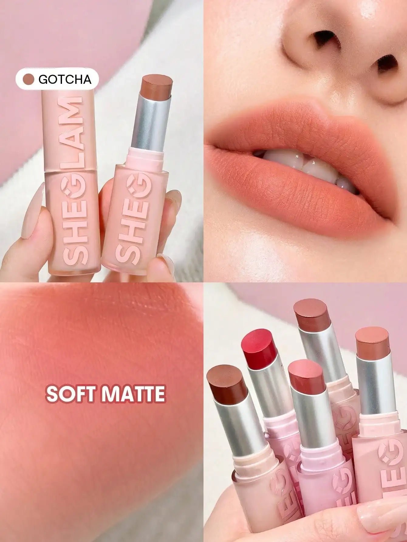 sheglam veil cushion lightweight lipstick - الصورة 3