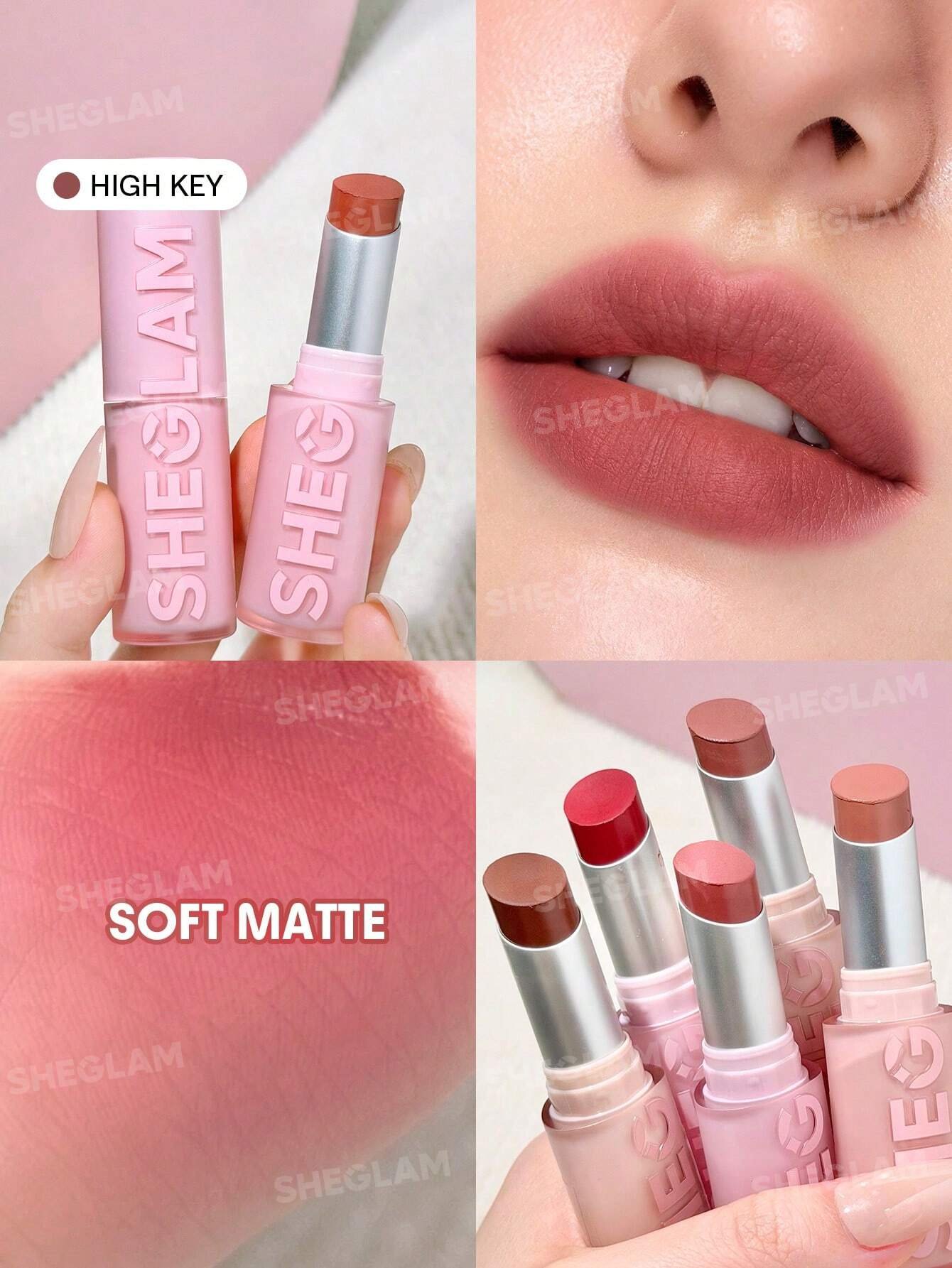 sheglam veil cushion lightweight lipstick - الصورة 5