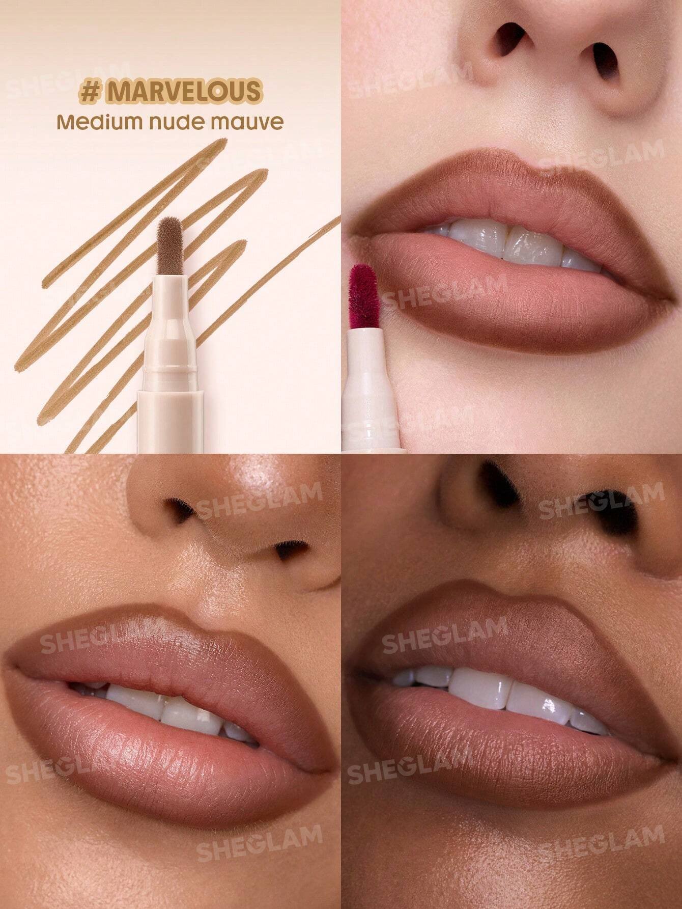 Sheglam True Stain Liquid Lip Liner - الصورة 5