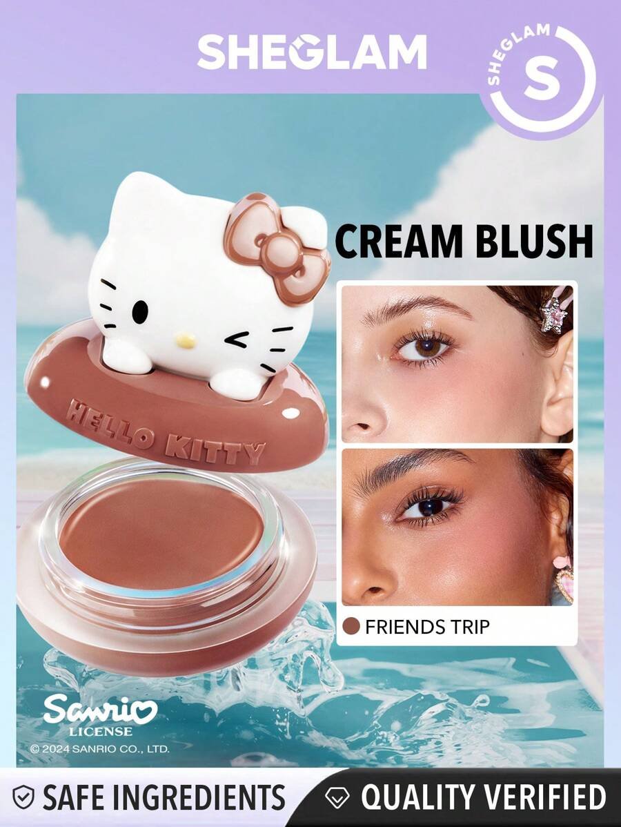 Sheglam Hello Kitty Coastal Cream Blush