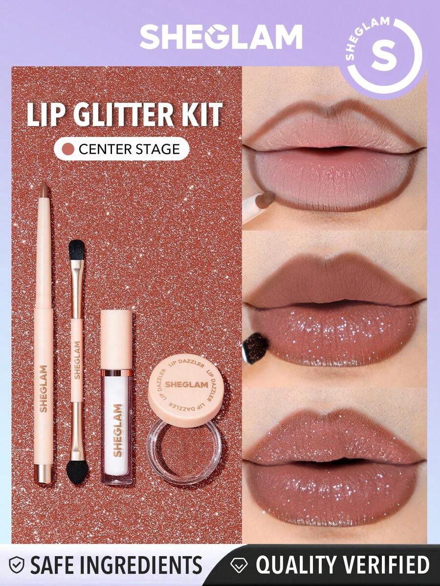 Sheglam Lip Dazzler Glitter Lip Kit - الصورة 6