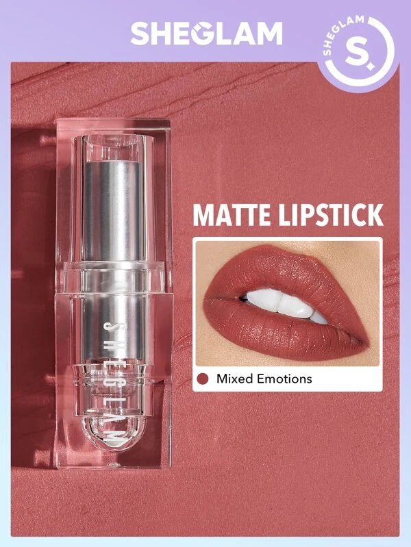 SHEGLAM Cosmic Crystal Matte Lipstick - الصورة 4