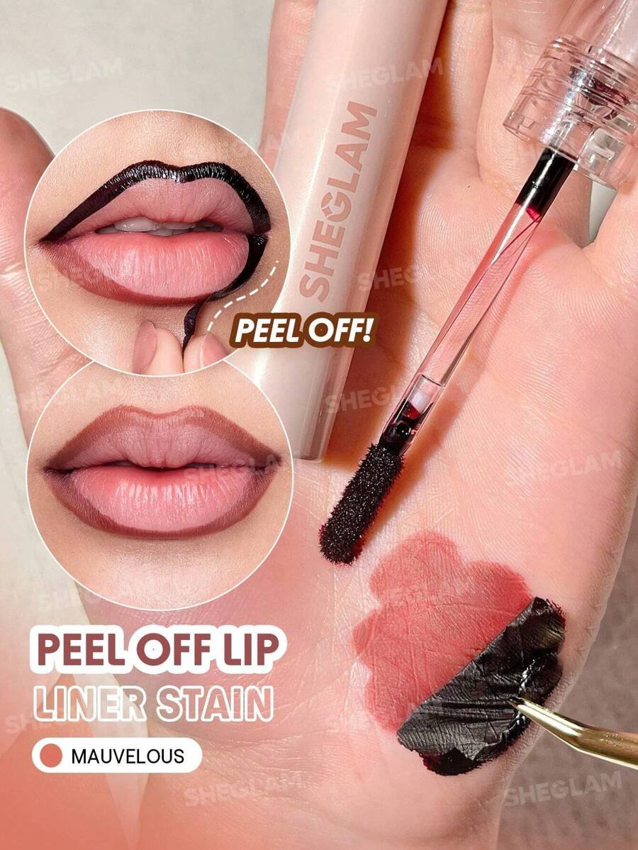 SHEGLAM Fall In Line Peel Off Lip Liner Stain - الصورة 4