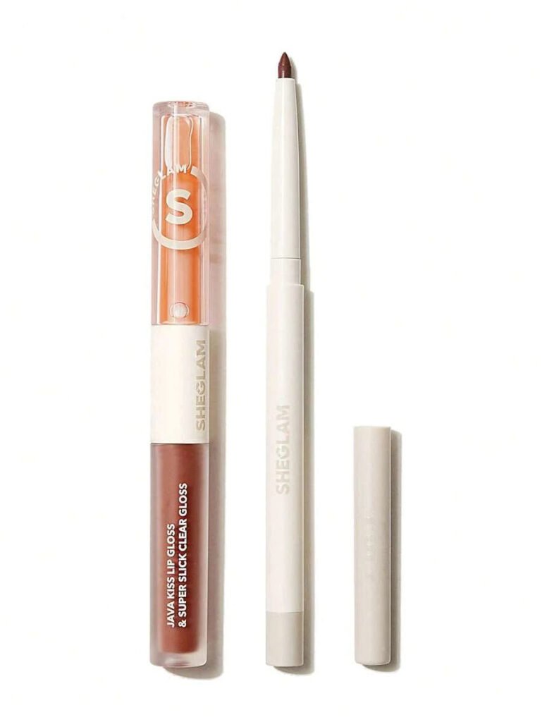 Sheglam Soft 90 s Glam 3 in 1 Lip Liner And Lip Duo Haute Cocoa